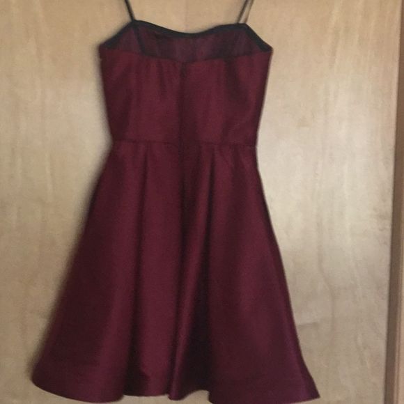 Betsy & Adam Womens Cocktail Dress Strapless Mini - Picture 5 of 9